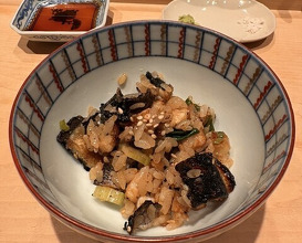 Dinner at Sushi Hashimoto