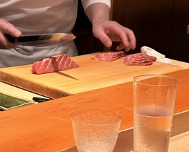 Dinner at Sushi Hashimoto
