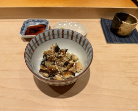 Dinner at Sushi Hashimoto