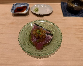 Dinner at Sushi Hashimoto