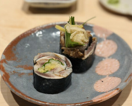 Dinner at Sushi Hashimoto