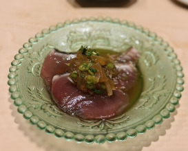 Dinner at Sushi Hashimoto