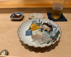 Dinner at Sushi Hashimoto