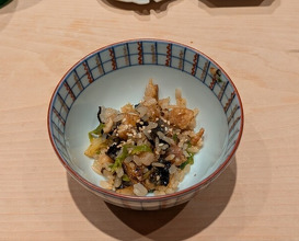 Dinner at Sushi Hashimoto