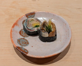 Dinner at Sushi Hashimoto