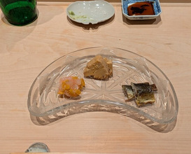 Dinner at Sushi Hashimoto