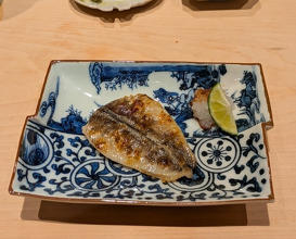 Dinner at Sushi Hashimoto