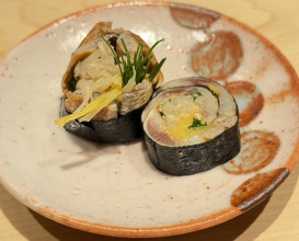 Dinner at Sushi Hashimoto