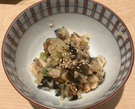Dinner at Sushi Hashimoto