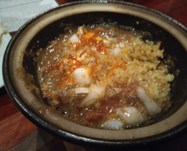 Dinner at Hashimoto Ya (橋本屋)