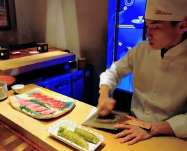 Dinner at HATSUNEZUSHI (初音鮨)