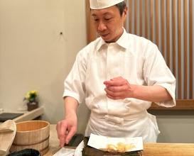 Dinner at Sushi Hidetaka (寿し ひでたか)