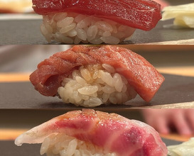 Dinner at Sushi Hidetaka (寿し ひでたか)