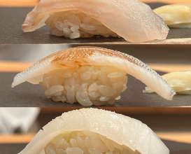 Dinner at Sushi Hidetaka (寿し ひでたか)