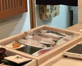 Dinner at Sushi Hidetaka (寿し ひでたか)