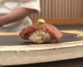 Dinner at Sushi Hidetaka (寿し ひでたか)