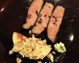 Dinner at Jingumae Higuchi