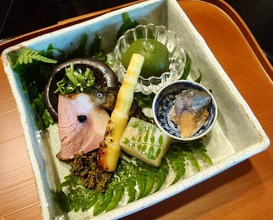 Dinner at Hirasanso