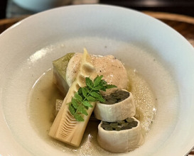 Dinner at Hirasanso