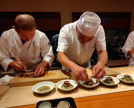 Dinner at Nihonryori Beppu Hirokado