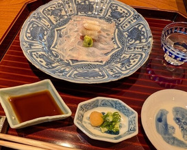 Dinner at Nihonryori Beppu Hirokado