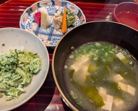 Dinner at Nihonryori Beppu Hirokado