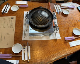 Dinner at Hitsujiya (ひつじや)