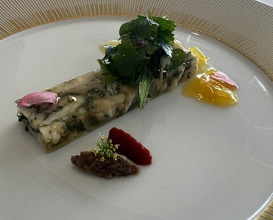 Dinner at hotel de yoshino (オテル・ド・ヨシノ)