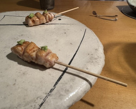 Dinner at Yakitori Ichimatsu