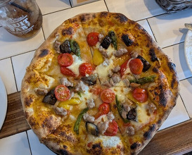 Dinner at IL PIZZAIOLO (イル・ピッツァイオーロ)