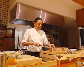 Dinner at Italiaryouri Imai