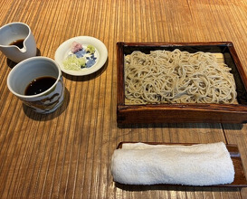 Dinner at Teuchi Soba Jiyu San (手打蕎麦 じゆうさん)