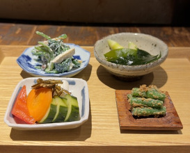Dinner at Teuchi Soba Jiyu San (手打蕎麦 じゆうさん)
