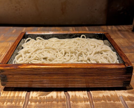Dinner at Teuchi Soba Jiyu San (手打蕎麦 じゆうさん)