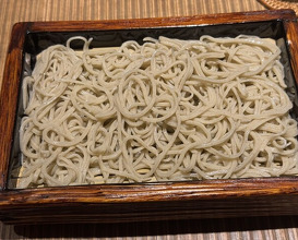 Dinner at Teuchi Soba Jiyu San (手打蕎麦 じゆうさん)