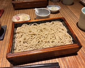 Dinner at Teuchi Soba Jiyu San (手打蕎麦 じゆうさん)