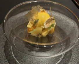 Dinner at Gastronomy Joel Robuchon (ガストロノミー ジョエル・ロブション)