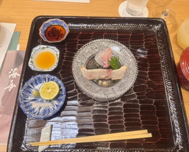 Dinner at Dogo Kaishu (道後 海舟)