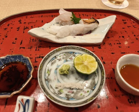 Dinner at Dogo Kaishu (道後 海舟)