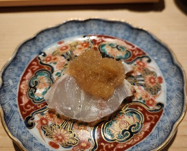 Dinner at Sushi Karashima