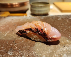 Dinner at Sushi Karashima