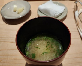 Dinner at Sushi Karashima