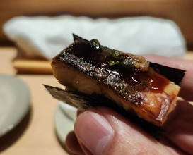 Dinner at Sushi Karashima