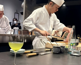 Dinner at Sushi Karashima
