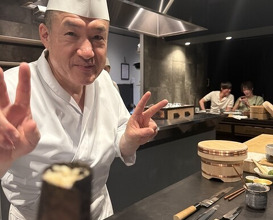 Dinner at Sushi Karashima