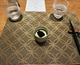 Dinner at Kashu (Kashu)