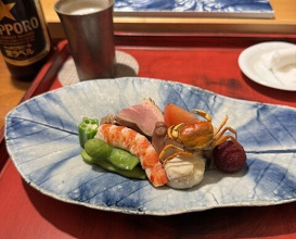 Dinner at Meizan Kimiya (名山 きみや)