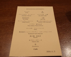 Dinner at Kitanozaka Kinoshita