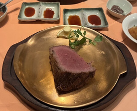 Dinner at Steak House Kitchen Ribbon (ステーキハウス キッチンリボン)