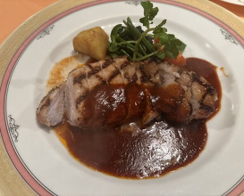 Dinner at Steak House Kitchen Ribbon (ステーキハウス キッチンリボン)